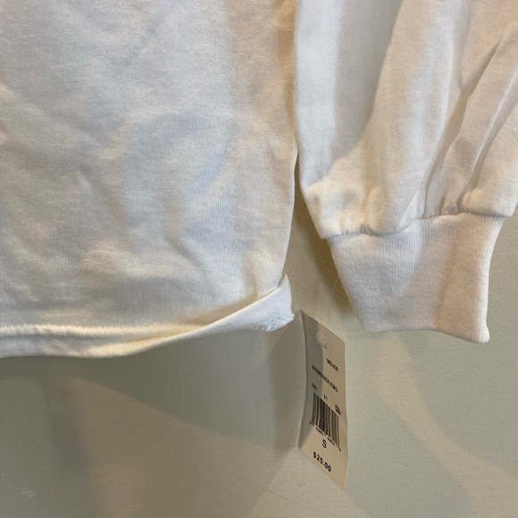 Unisex Budweiser Long Sleeve T Shirt White Small - Picture 3 of 5